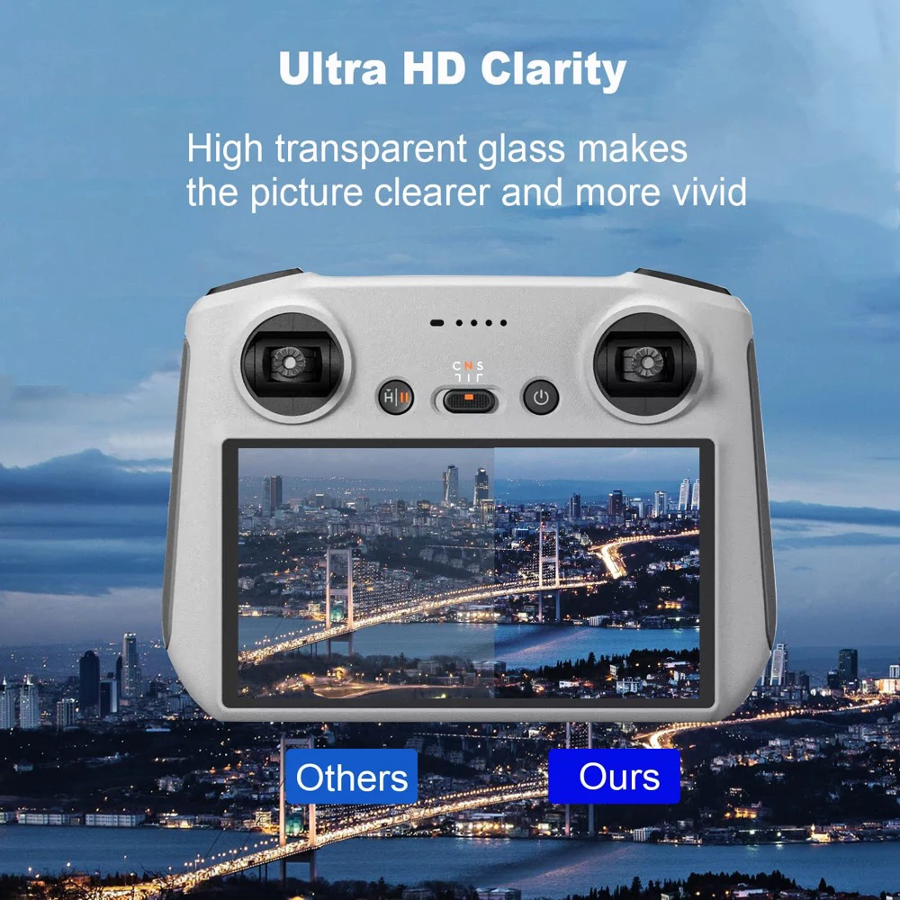 9H Tempered Glass for DJI Mini 3 Pro Remote Controller Screen Protector for DJI RC Drone Protective Glass Film Accessories