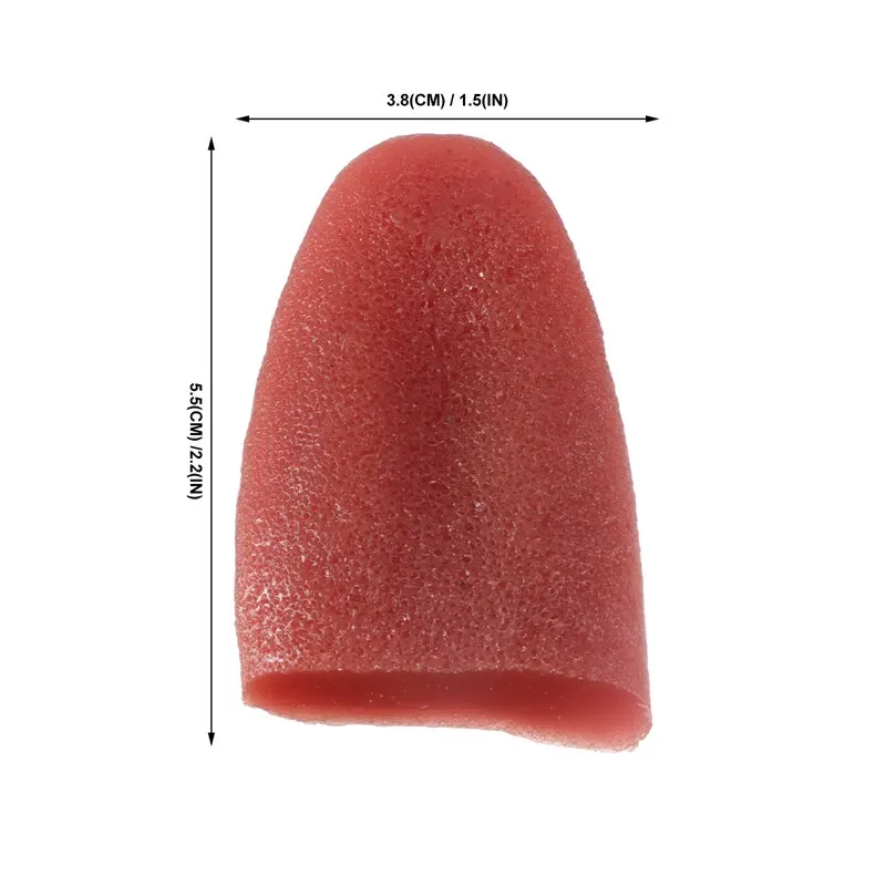 2 Pcs Tongue Fake Prank Proptoys Propstrick Horrific Realistic Party Tricks Siliconescary False Artificial Model Pranks Cosplay