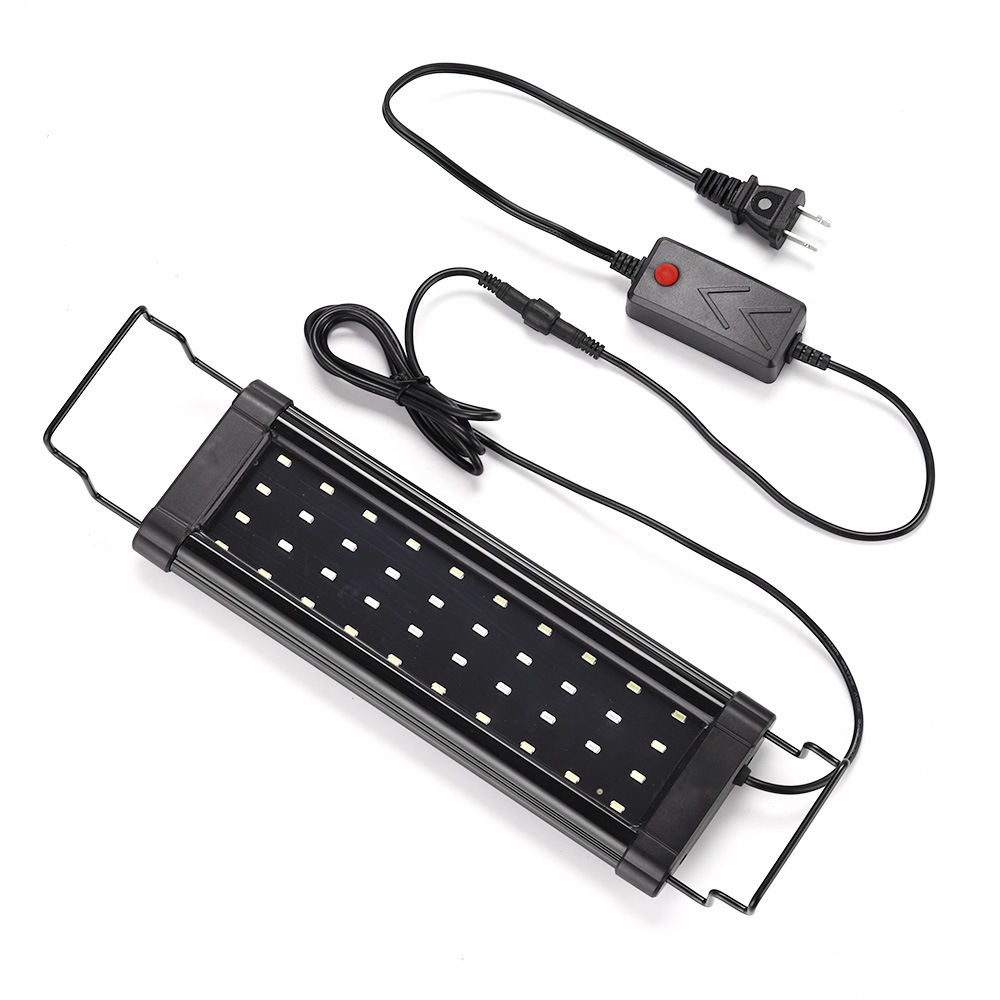 Aluminum Alloy Aquarium Lamp For Plant Grow Fish Tank Bracket Lights Clip on Fish Tank