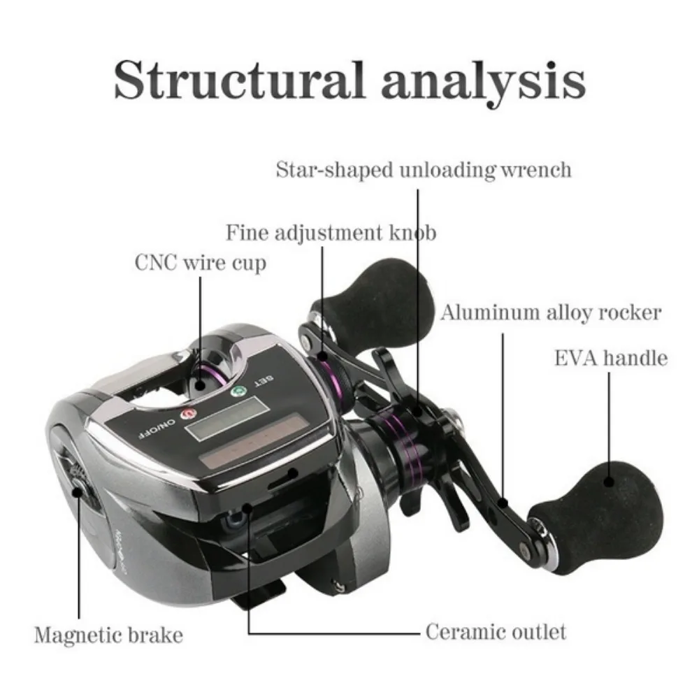 Electric Reel Ship Fishing Wheel Reel Automatic Reeling Reel Ship Fishing Reel Salt Water Ship 60kg Power Supply Resistor