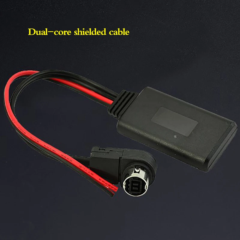 Bluetooth Aux Audio Adapter Cable For Alpine KCA-121B AI-NET CDA-9857 CDA-9886 CDA-117 JVC KS-U58 PD100 U57 U29
