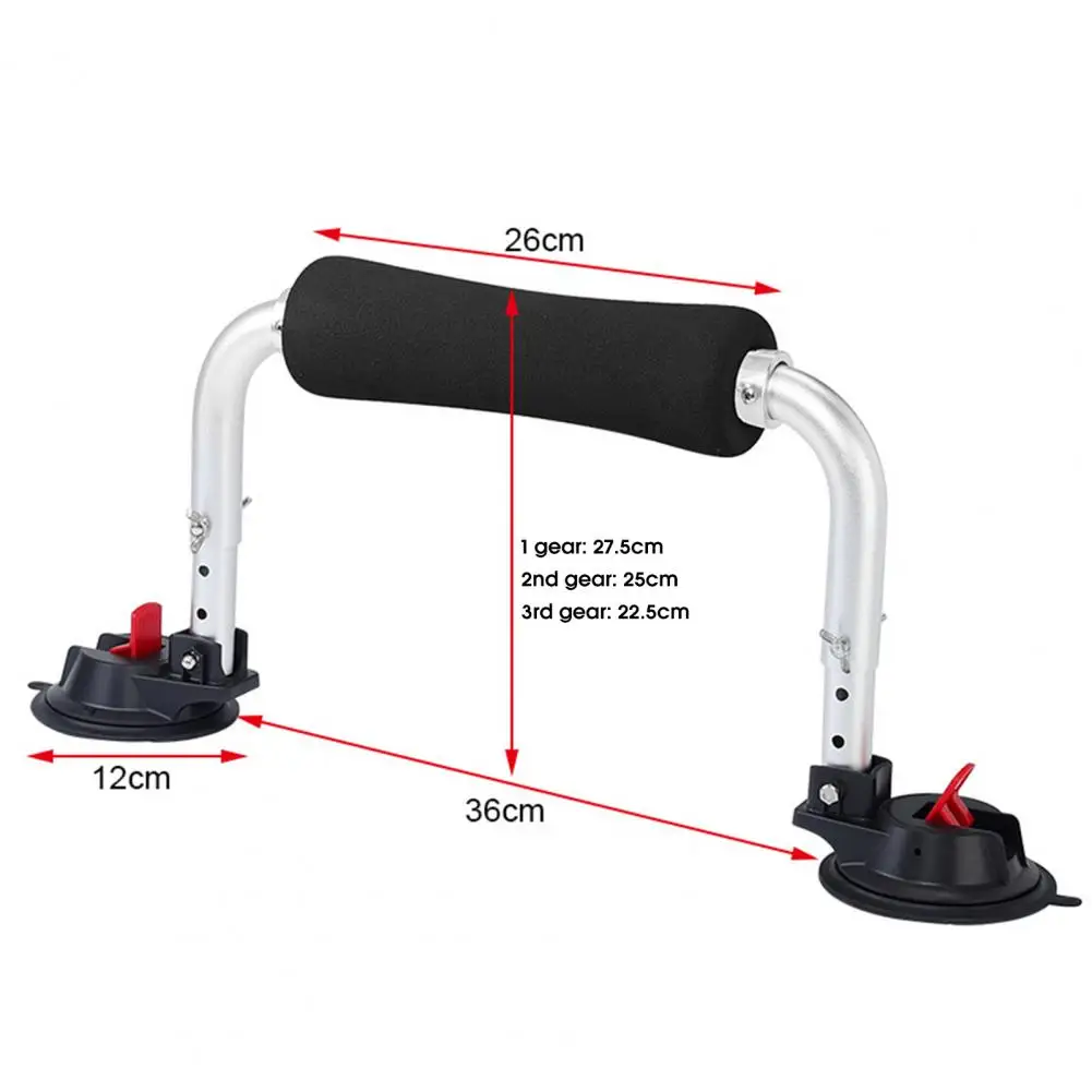 1 Set Universal Kayak Roller Three-gear Adjustable Height Not Easy to Fall Off Easy Using Kayak Mount Carrier Mounting Equipment