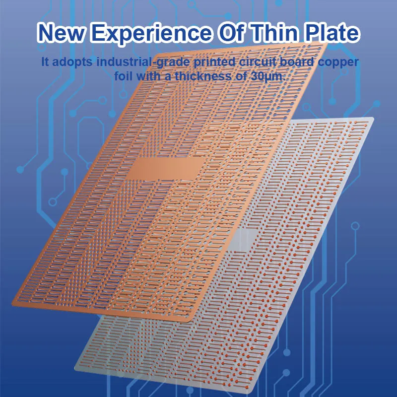 B&R IC-08A Flywire Repair Spot Welding Patch Soldering Plates new With 2025 Ultra-thin And Fixed Pins Quickly Dot-Repairing Welding Tool