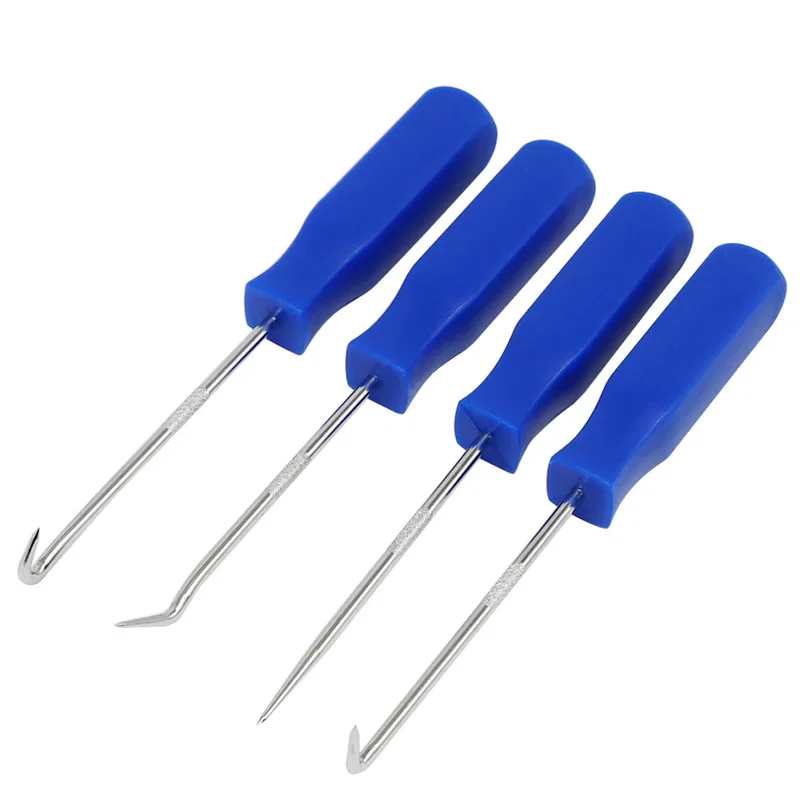 4Pcs/set Auto Vehicle Oil Screwdrivers Set O-Ring Seal Gasket Puller Pick Hooks Car Remover Tools Kit