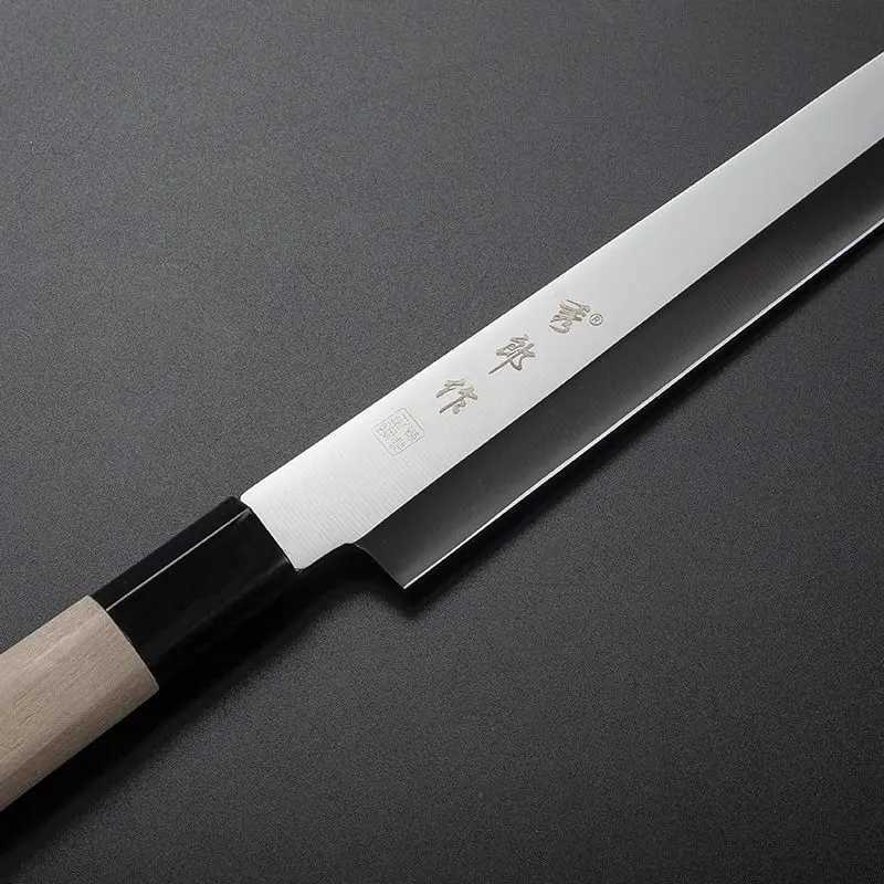 Japanese salmon sashimi knife professional meat cutting sushi cooking knife kitchen chef knife X241102