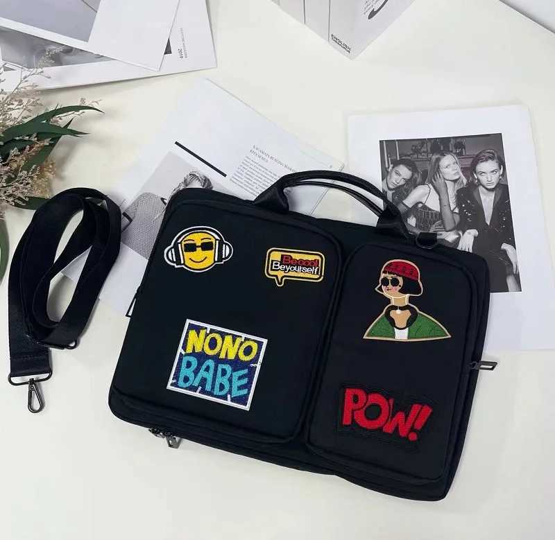Anti-Drop and Shock-Absorbing Computer Bag Portable Laptop Crossbody Bag Suitable for 13.3/14/15.6/16 Inch Laptops y250730