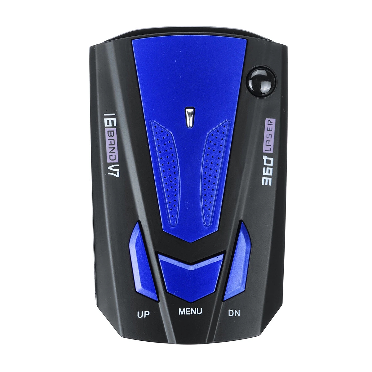 Car Radar Detector V7 Cobra 16 Band 360 Car Anti-Police GPS Camera Laser Radar Detector Voice Alert Speed Control Detector