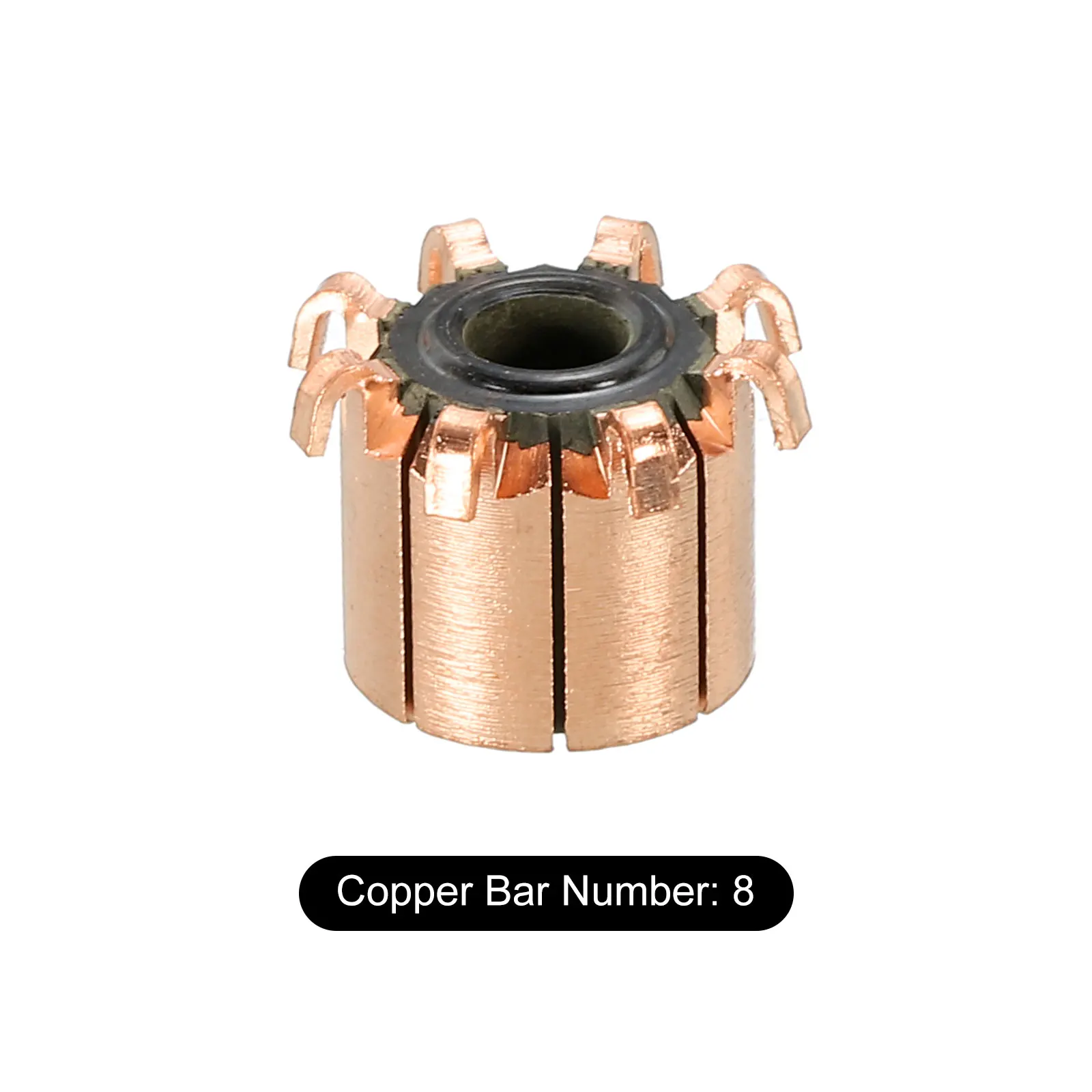 11 Sizes Electric Motor Commutator 2025 7/8/10/12 Gear Teeth 4-10mm ID 11-23mm OD Copper Motor Accessory for new Power Tools DC Motors
