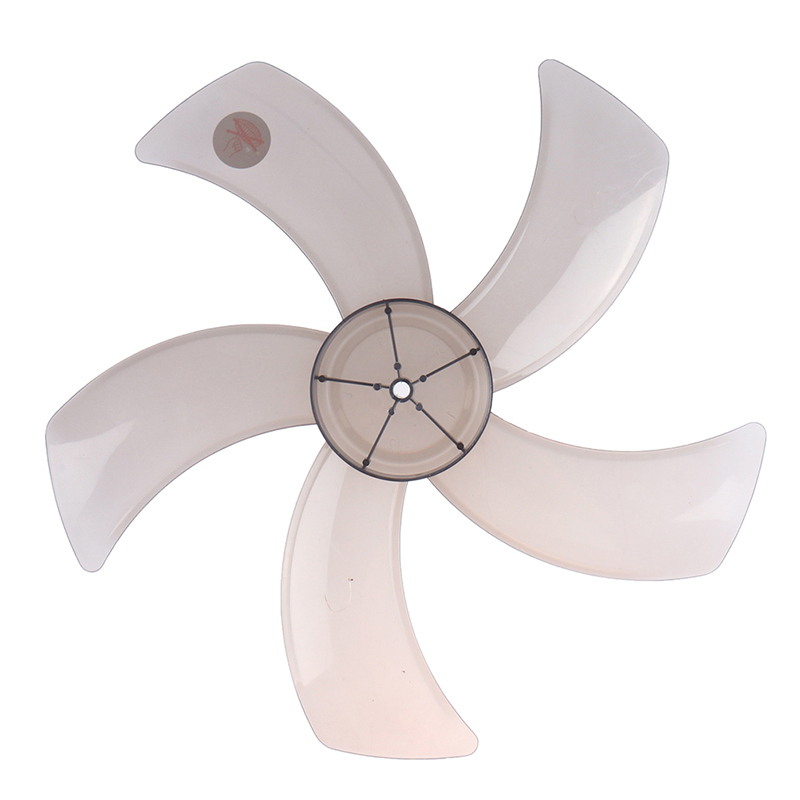 1PCS 6/12/14/16 Inch Household Plastic Fan Blade Five Leaves With Nut Cover For Pedestal Fan