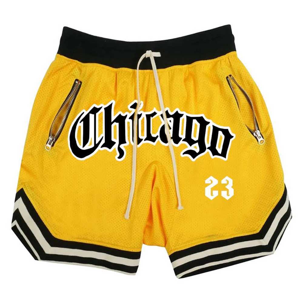 Summer new mens sports and fitness shorts mens basketball game training running casual loose fast drying five point pantsXJ250407