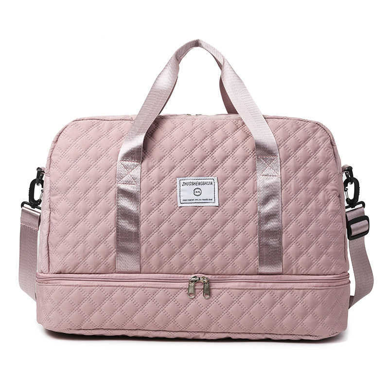 Short distance travel bag women, large capacity travel luggage bag, easy to carry, lightweight, waterproof, hospital delivery storage bag 241115