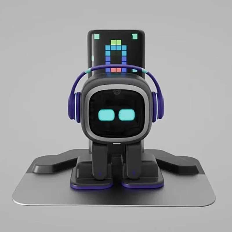 Electronics Robots Emo Robot Emopet Intelligent Robots Electronic Pet Ai Children Voice Interaction Accompany Ai Face Recognition For Desktop Robot J2