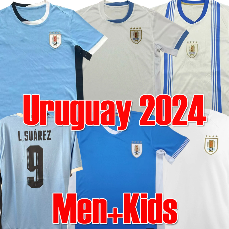 2024 2025 Uruguay Soccer Jersey L.SUAREZ E.CAVANI N.DE LA CRUZ Fans Player Version 24 25 national team G.DE ARRASCAETA F.VALVERDE R.ARAUJO R.BENTANCUR Football Uniform