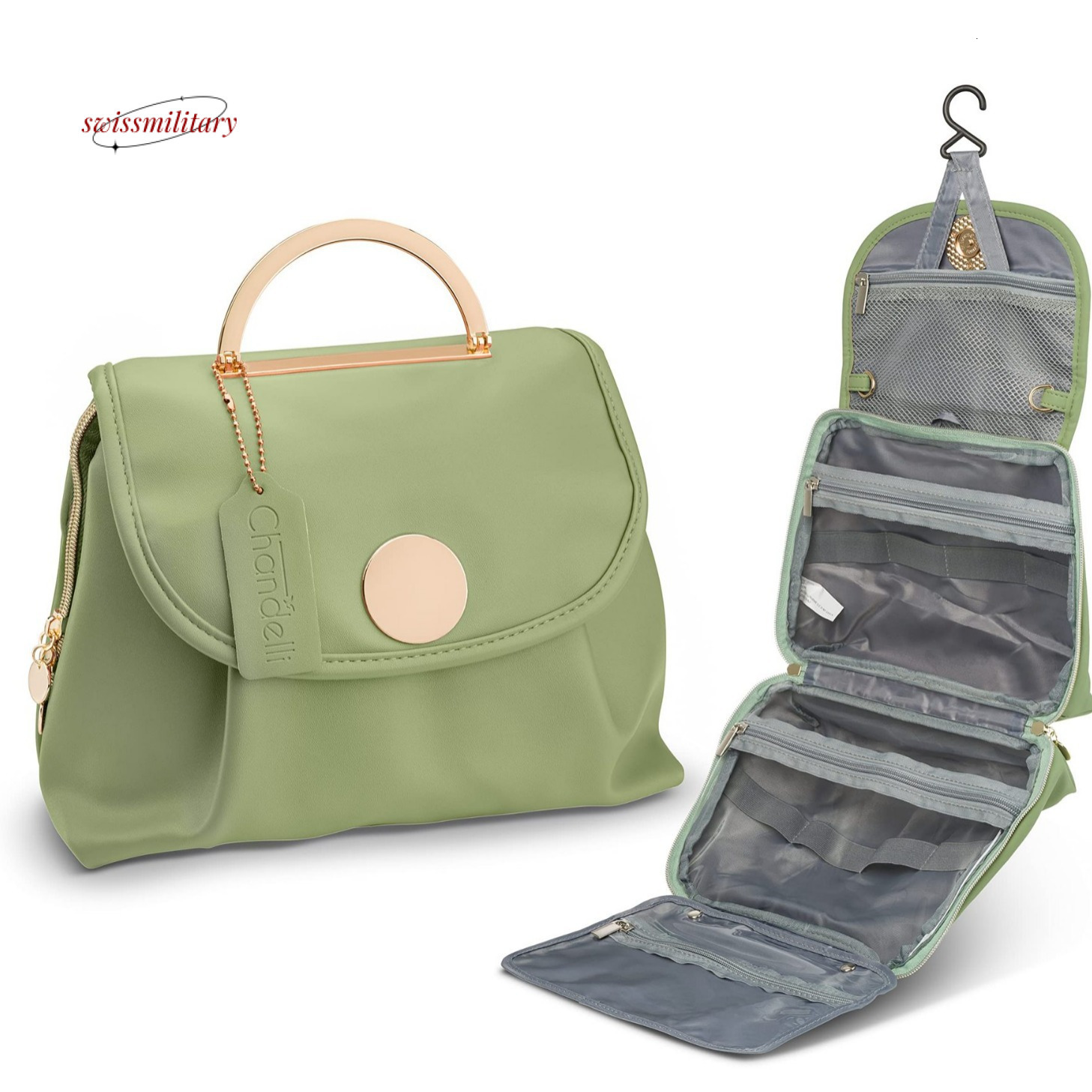 Waterproof makeup storage bag with hook, wash travel bag, bathing supplies #33 swissmilitary