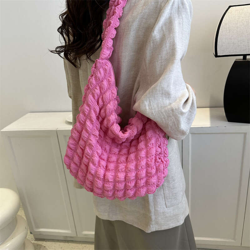 Designer Bag Women Cloud Bubbles Shoulder Bag Soft Nylon Puff Large Capacity Handbag Casual Shopper Tote Female Books Underarm Bag purse luxury bag 00