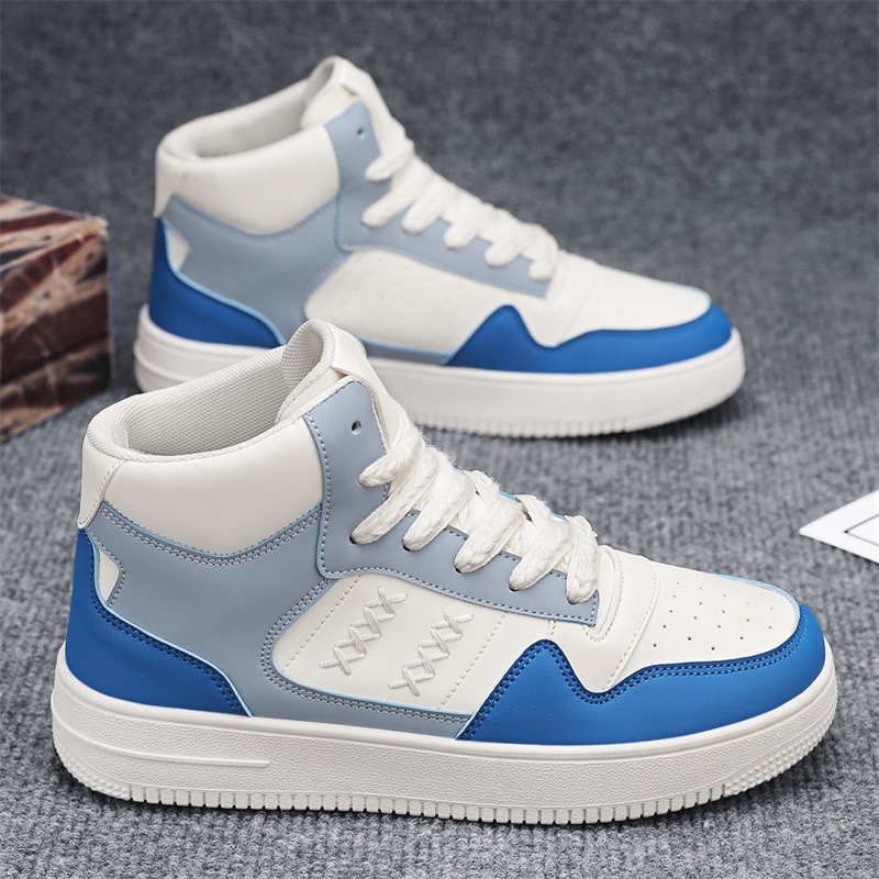 Fashionable Men Casual Shoes Breathable Top Low Gym Jogging Sneaker Lace Up for Outdoor Activities