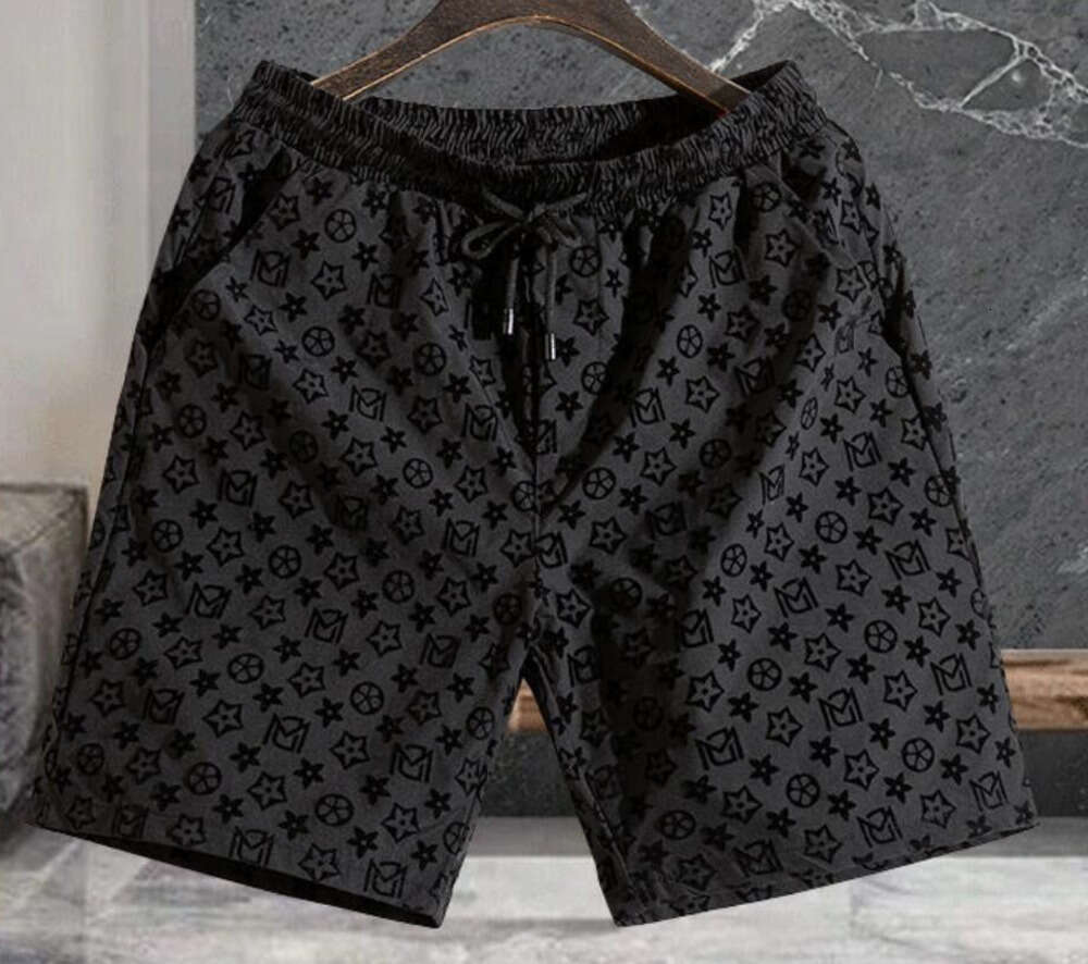 2025 Shorts mens womens designers short pants letter printing strip webbing casual five-point clothes Summer Beach clothing fjhz