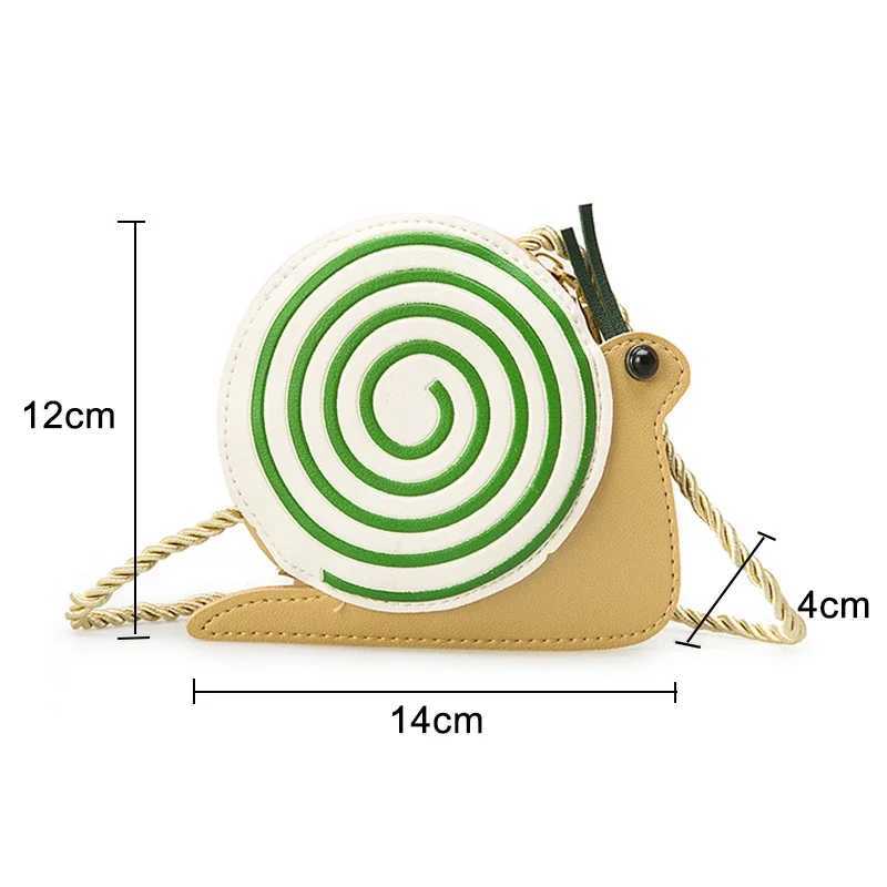 Bee Ladybug Snail Messenger Bag Lovely Childrens PU Leather Coin Purse Handbags Cute Kids Accessories Shoulder Bags LX241104