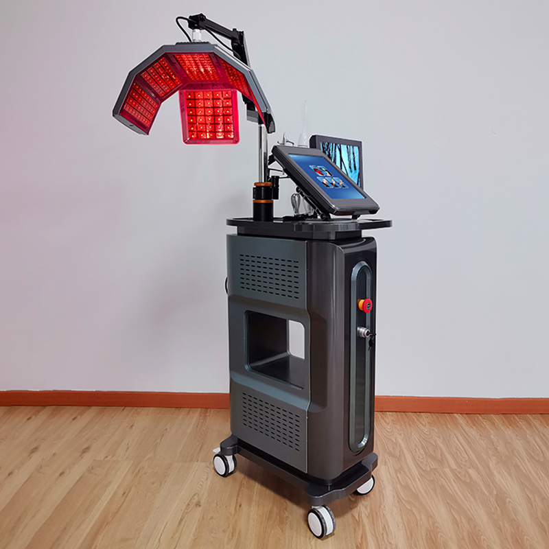 Effective Lampshade Hair Regrowth Machine Anti Hair Loss Treatment Beauty Equipment 262 Laser Beads