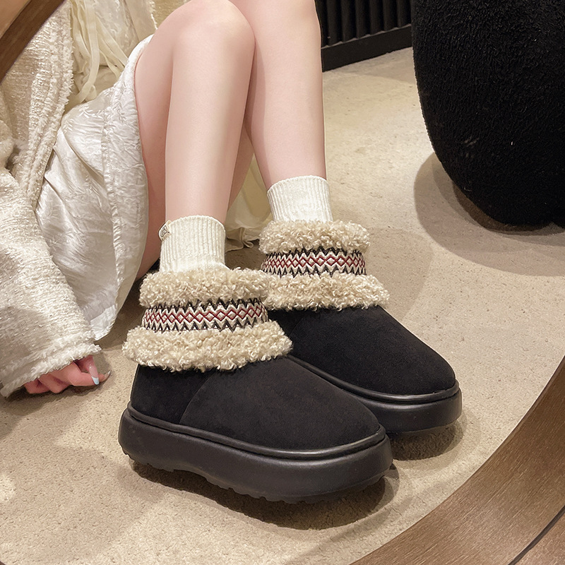 2025 NEWS Fashion boot shipping designer snow fur furry flurry winter boots ankle shoes platform martin boot mens womens booties