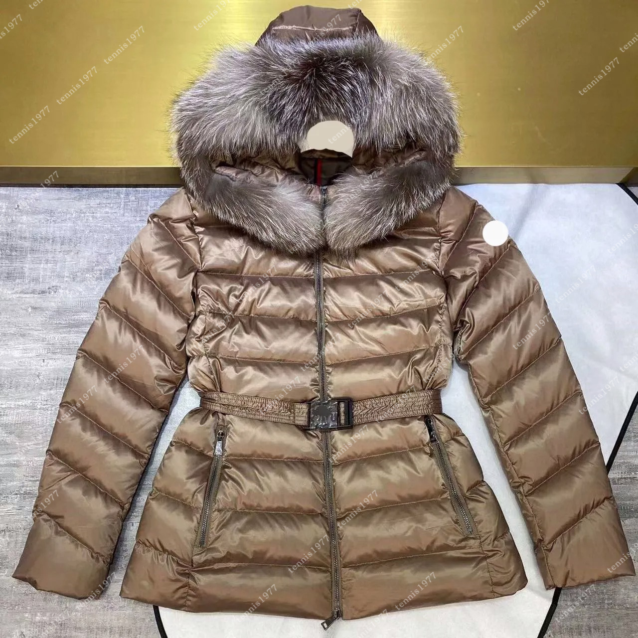 doudoune femme women designer jacket puffer winter fur coats real raccoon hair collar monclerpufferjacket monclerjacket monclerly monclear monclearjacket QHLX