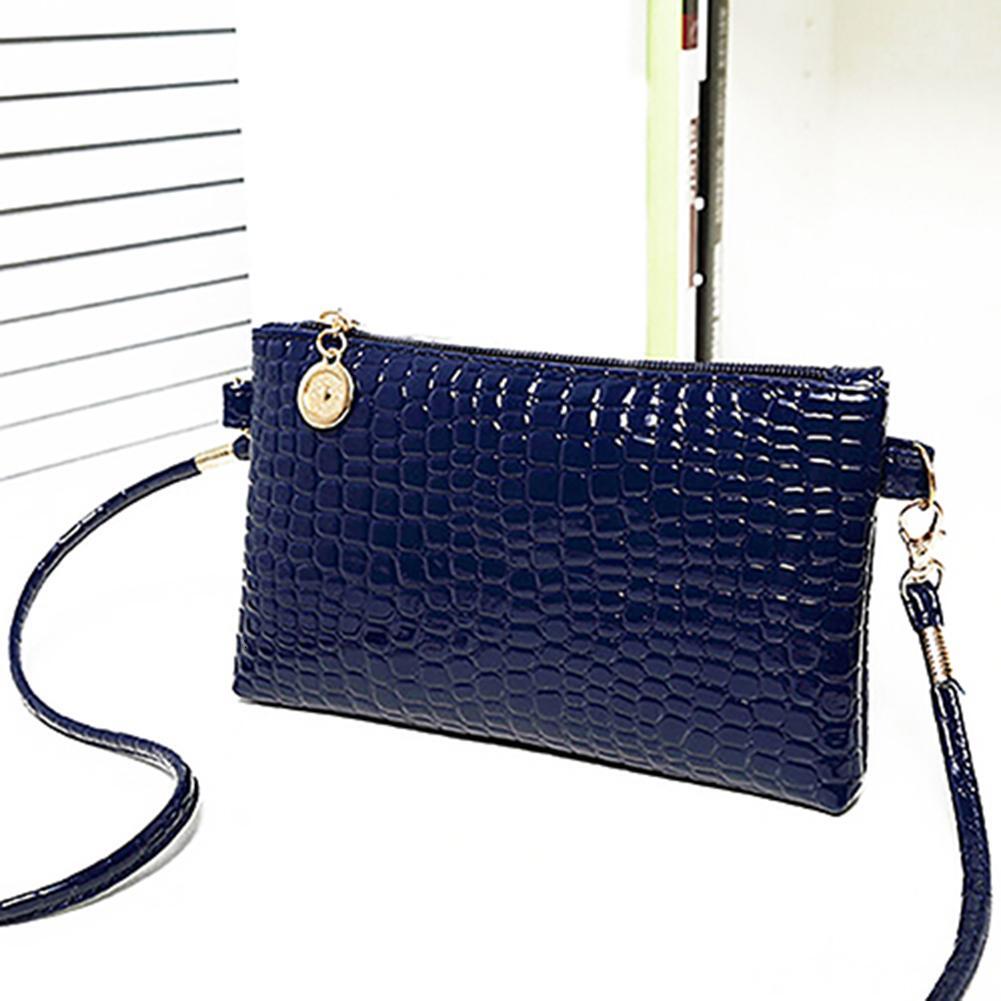 Chic Decorative Faux Leather Pouch Women Fashion Crossbody Shoulder Camera Phone Bag