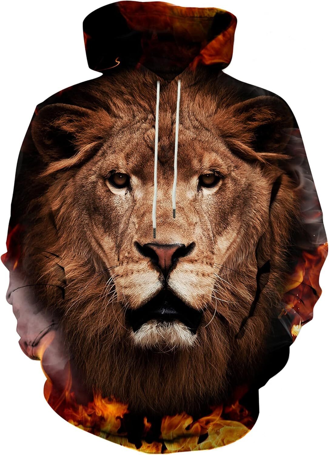 Hoodie for Mens Womens Unisex 3D Novelty Hoodies for Men Women Cool Graphic Pullover Sweatshirts with Pockets Graphic Fashionable and cool