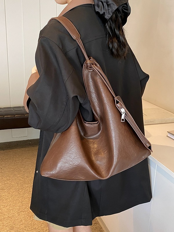 Ladies' New Casual Versatile Shoulder With High Quality And Large Capacity, Bucket Bag Bags Designer Handbags