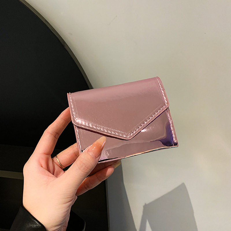 Fashion Wallet Style Card Women's Multi color Bright Bread Bag Versatile Trend