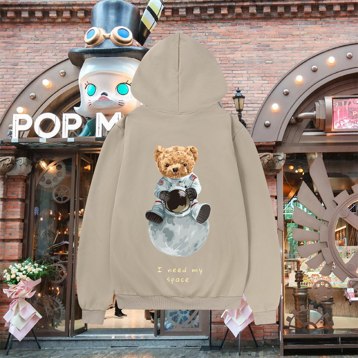 Casual New Men Hoodie Drawstring Long Sleeve Unisex Couples Hoodie Custom Printed Tops Hoody Daily Outfit Thick Fleece