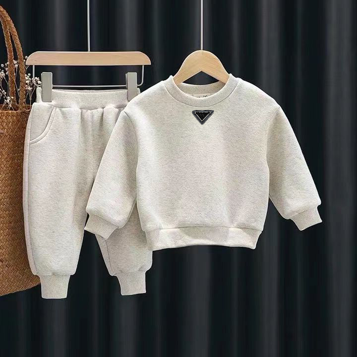 Toddler Sets Clothing Big Designer Sets s Clothes Children Sweatshirts Fashion Boys Girls Tracksuit Two Piece Baby Clothes S2589