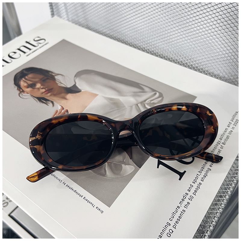 Polaroid lenses, high-end women's eyeglass frames, vintage metal sunglasses Fashionable cute cat eye glasses tortoiseshell anti blue light W088 E