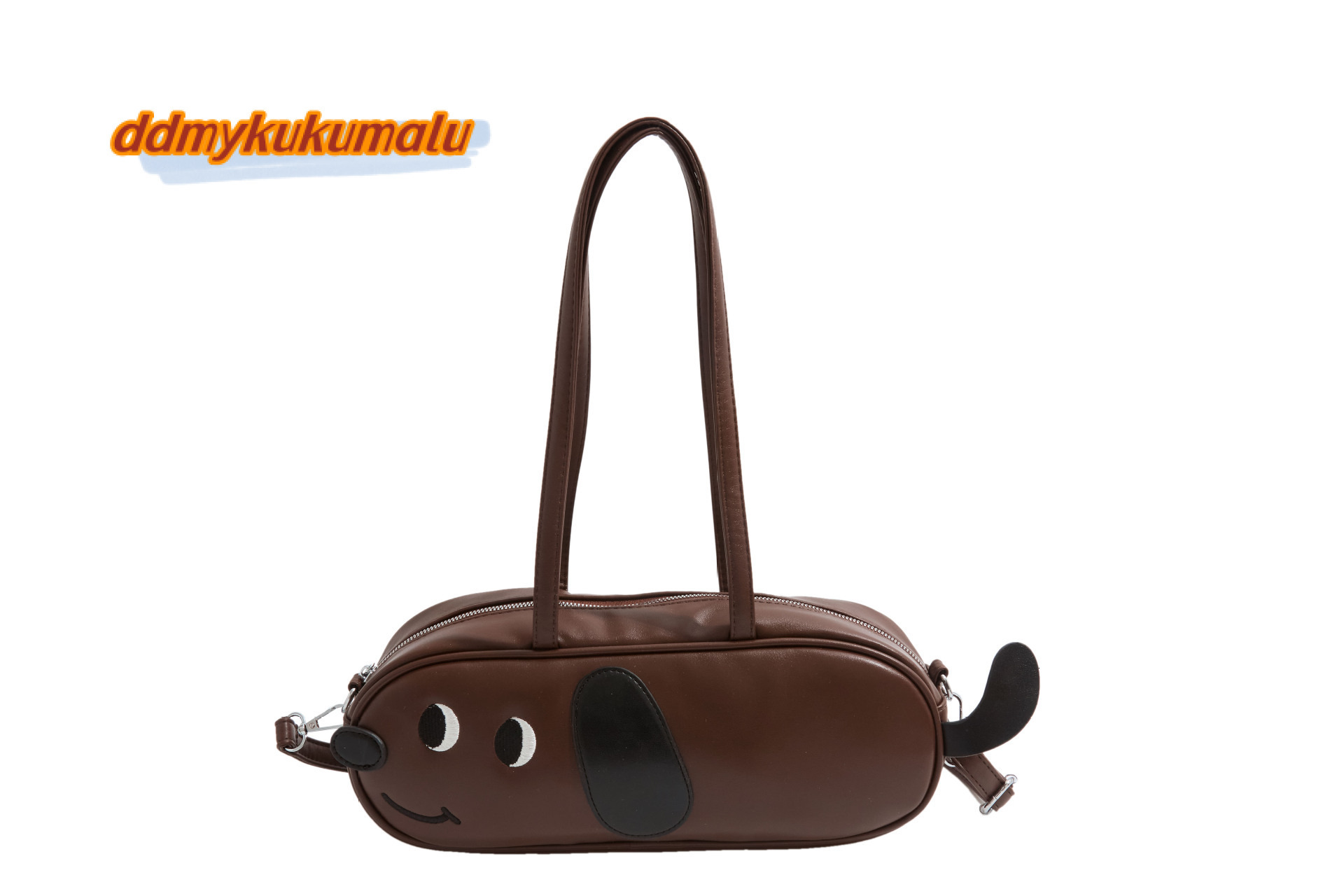 2024 Autumn/Winter Meilad Cute Sausage Stick Underarm Texture Commuter Travel Large Capacity Bag #30 kukumalu
