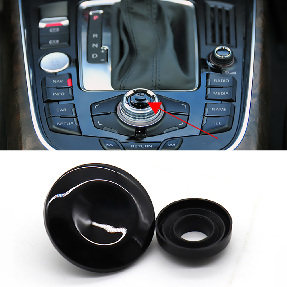 Audi A4L Q5 A6L Navigation Knob Cover MMI Multimedia button Key confirmation key cover small piece