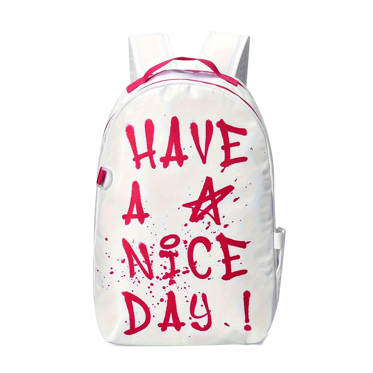 Thick and durable simple student backpack, versatile for casual outdoor travel