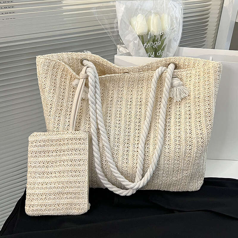 Designer Bag Fashion Large Capacity Straw Tote Bag Designer Women Handbags Handamde Woven Summer Beach Bag Casual Bali Big Purse purse luxury bag