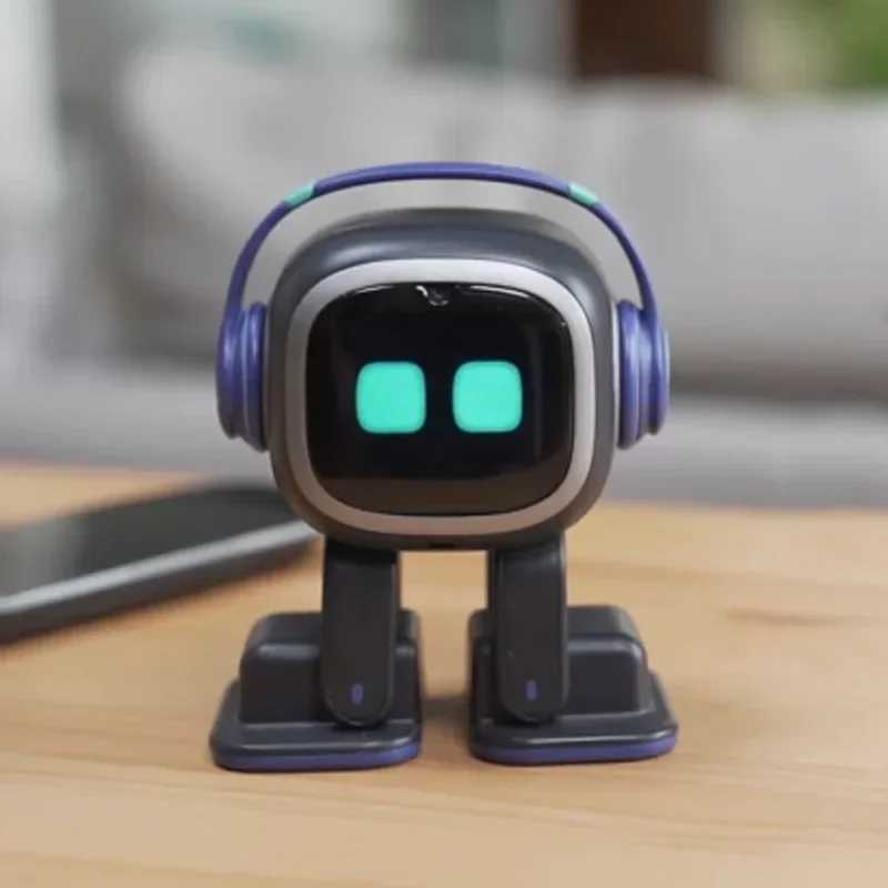 Electronics Robots Emo Robot Emopet Intelligent Robots Electronic Pet Ai Children Voice Interaction Accompany Ai Face Recognition For Desktop Robot J2