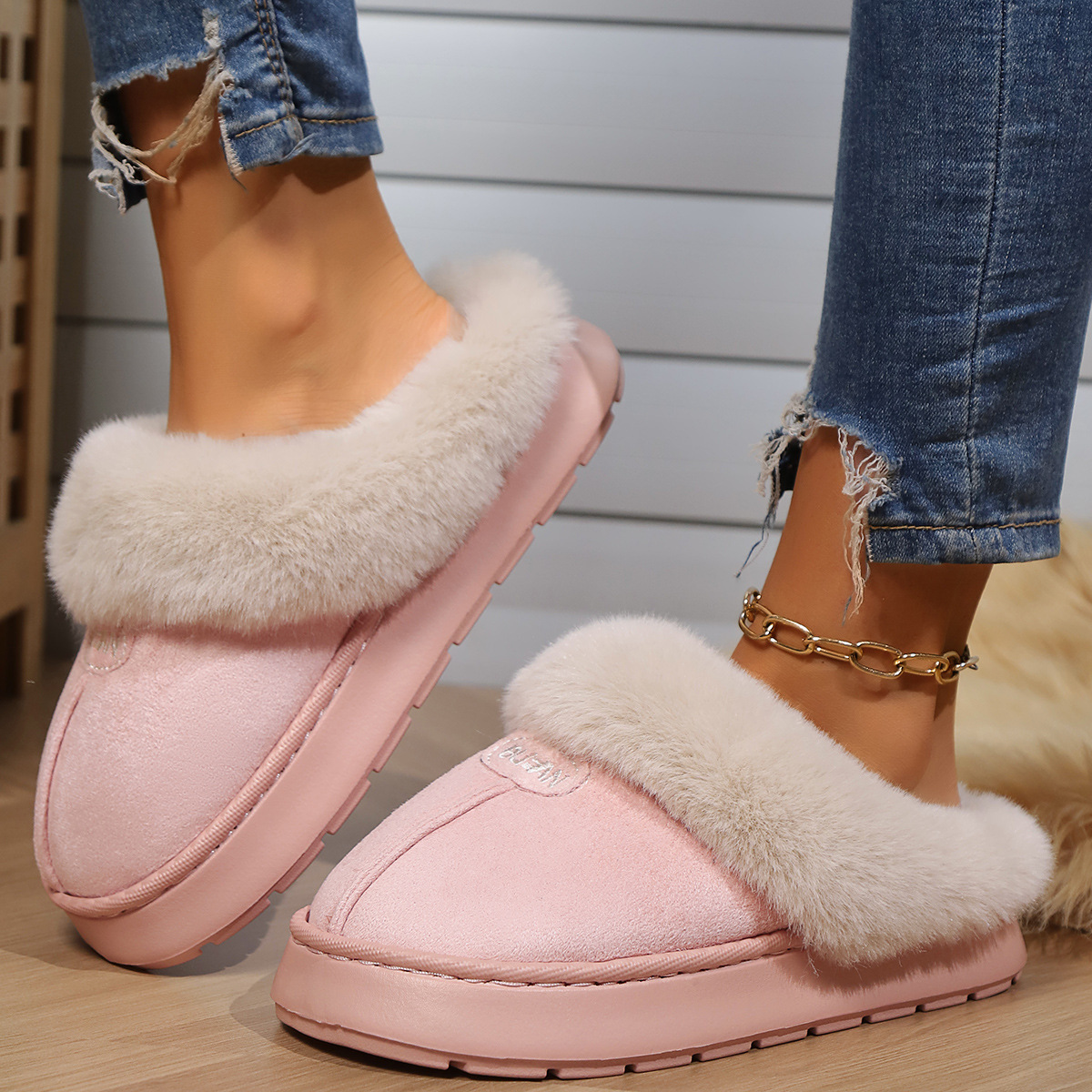 2024 new free shipping slides designer women shoes thick soled cotton flat bottom slippers womens slipper sandals sliders