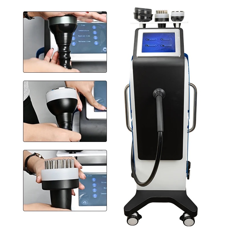 2024 New 4 in 1 Vacuum Heating Bio Brush 40k cavit body slimming Vibration Cellulite Massage G9 machine