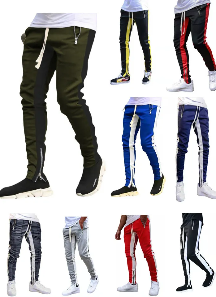 Fitness Jogging Workout Sportswear Running Sports Pants Men Trackpants Jogger Sweatpants Gym Training Slim Trousers Male