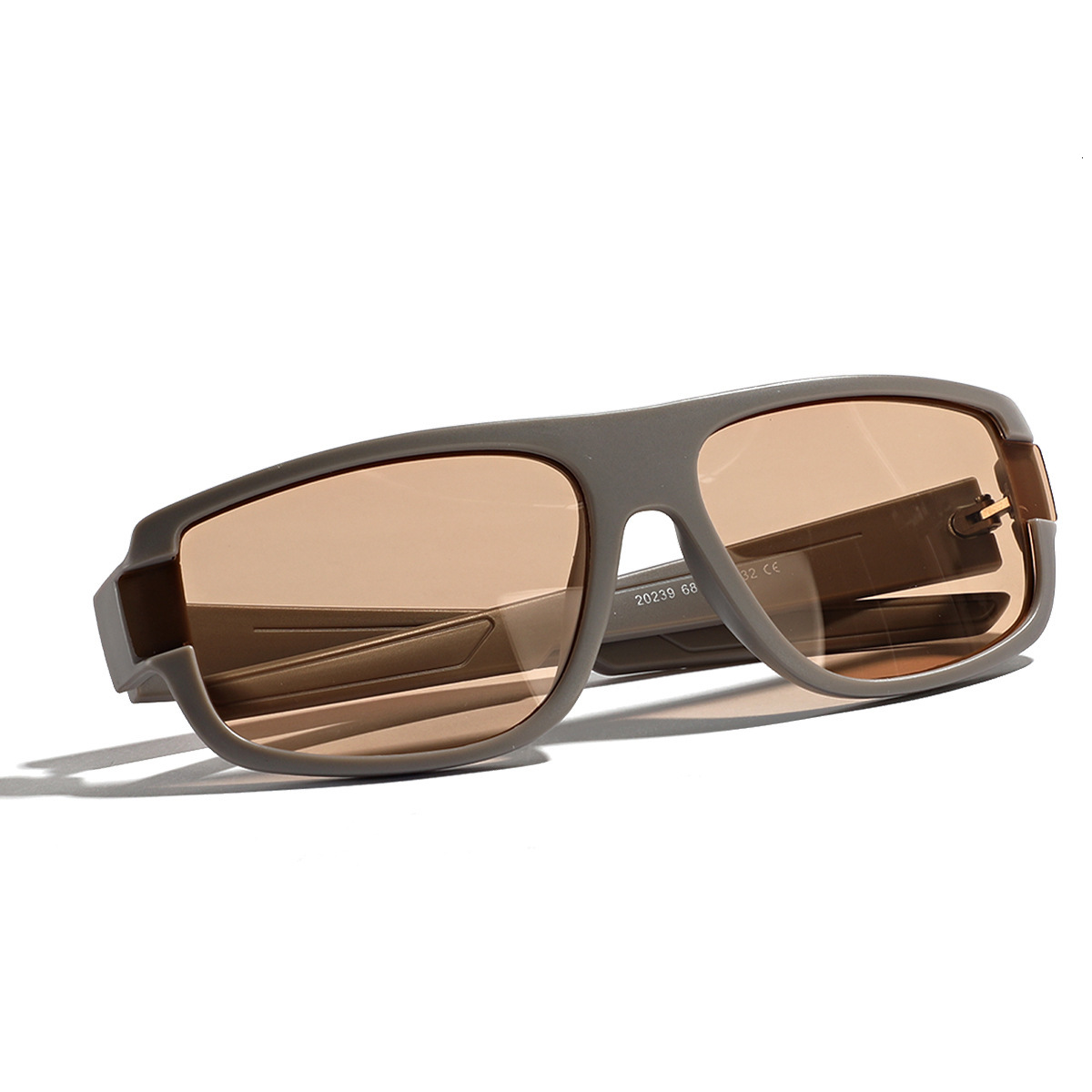 Glasses Polarized Men Personalized Trendy Sunglasses Women Ins Concave Design F10.19-13.5 cc6e4