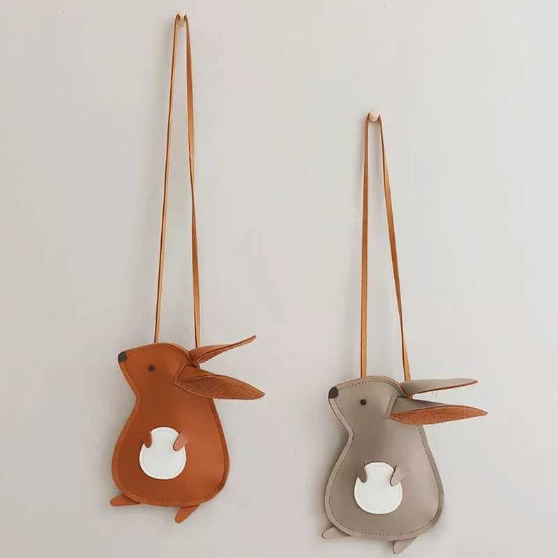New Cute Bunny Kids Mini Bags for Toddler Girls Boys Squirrel Crossbody Bag Kawaii Baby Childrens Small Handbags Gift LX241104