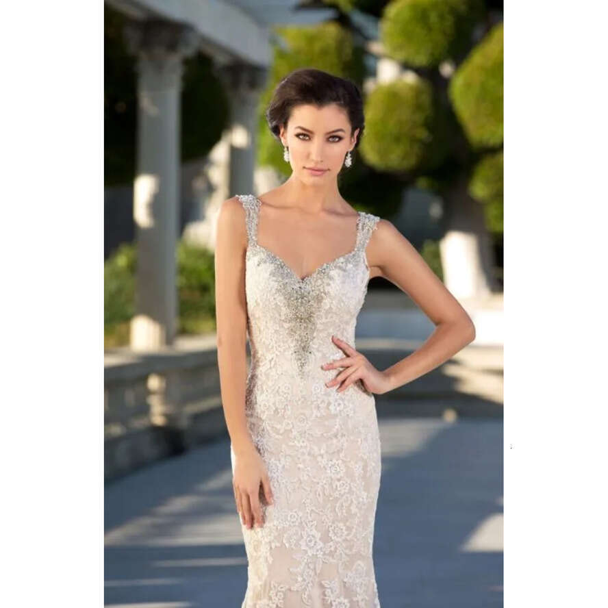 Vintage Wedding Dresses Mermaid Lace Appliques Sweetheart Bridal Gowns Backless Sexy Beaded Gothic Trumpet Dress For Brides