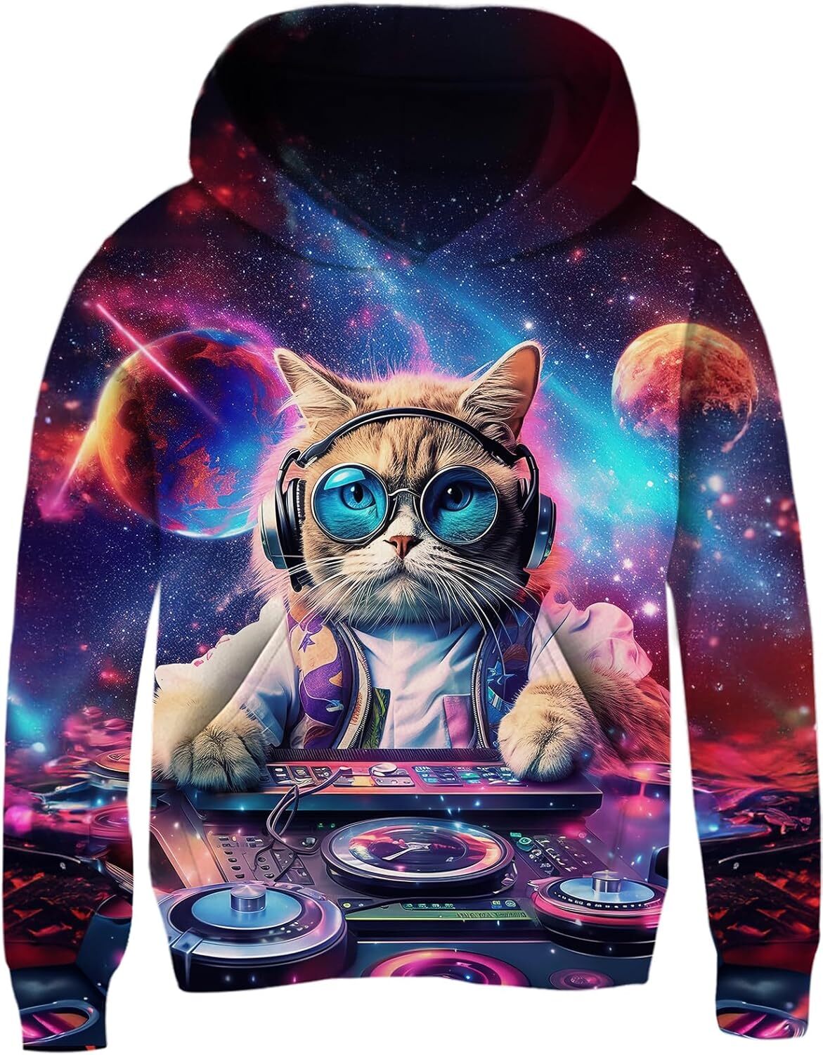 Hoodie for Mens Womens Boys Hoodies Kids Sweatshirts Warm Thick Girls 3D Print Pullover Fleece Hooded Clothes With Pocket keep warm