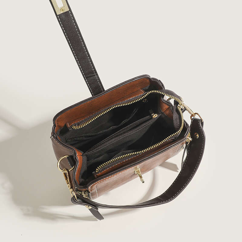 Designer Bag PU Leather Handbags For Women Designer Top Handle Bag Vintage Single Shoulder Bag Ladies Luxury Brand Crossbody Messenger Bags purse luxu