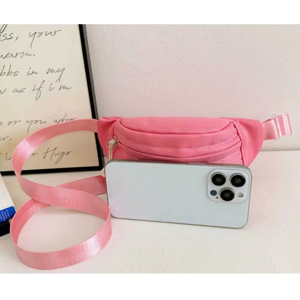 Women Waist Bag Kids Cute Star Fanny Pack Canvas Waist Pack Girls Kawaii Crossbody Purse LX241104
