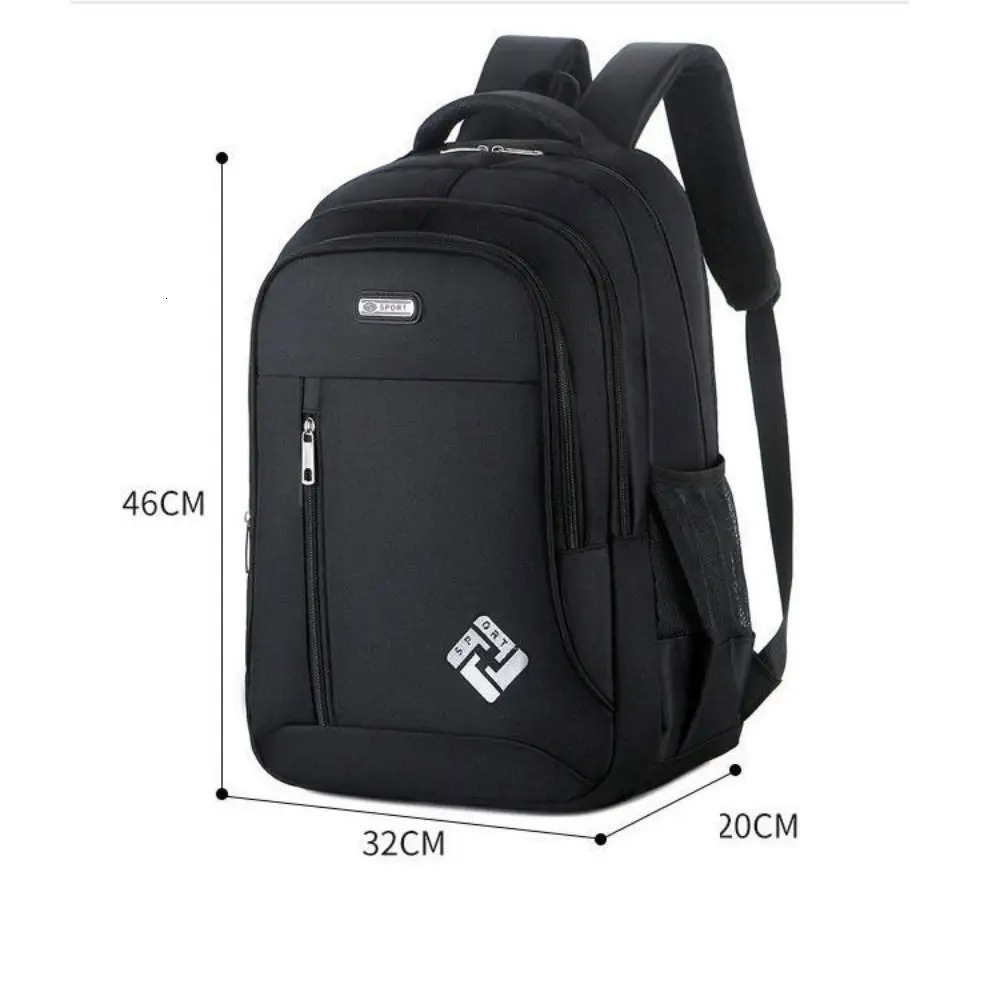 Backpack for Men Multifunctional Business Notebook Waterproof Film Mens Backbag Casual Bag 241029