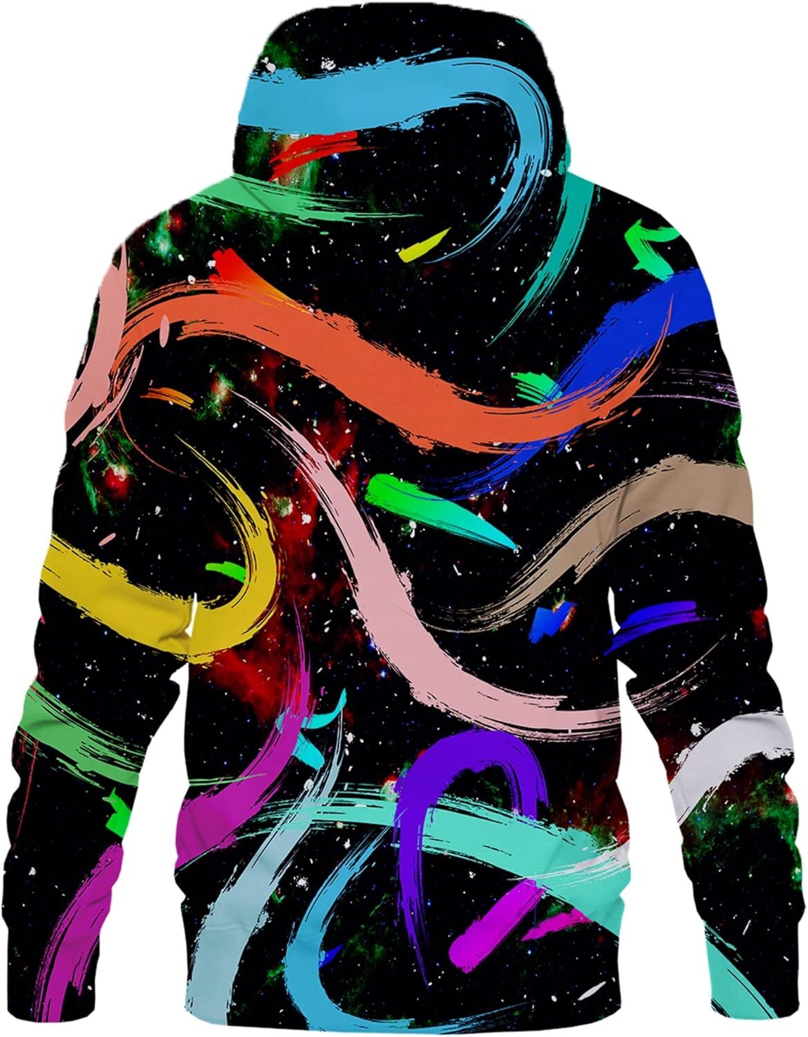 Hoodie for Mens Womens cool Unisex Novelty Hoodies 3D Fashion Digital Print Pullover Hooded Sweatshirts with Pockets Graphic Hip hop style fashion