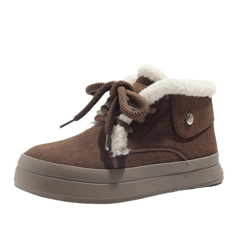 Women's Winter Plush High Top Warm Snow Boots Free Shipping.