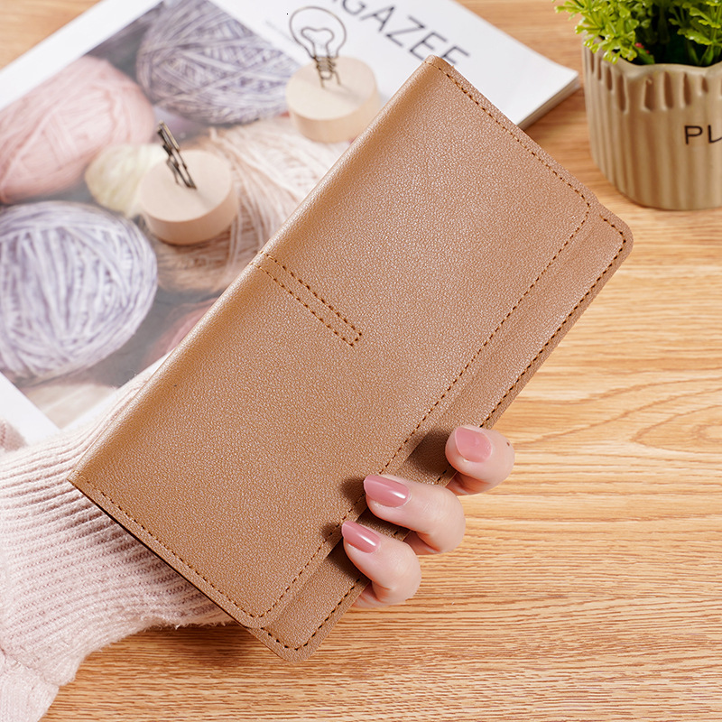 2025 New Women's Long functional Minimalist Handheld Bag Multi Card Position Zero Wallet